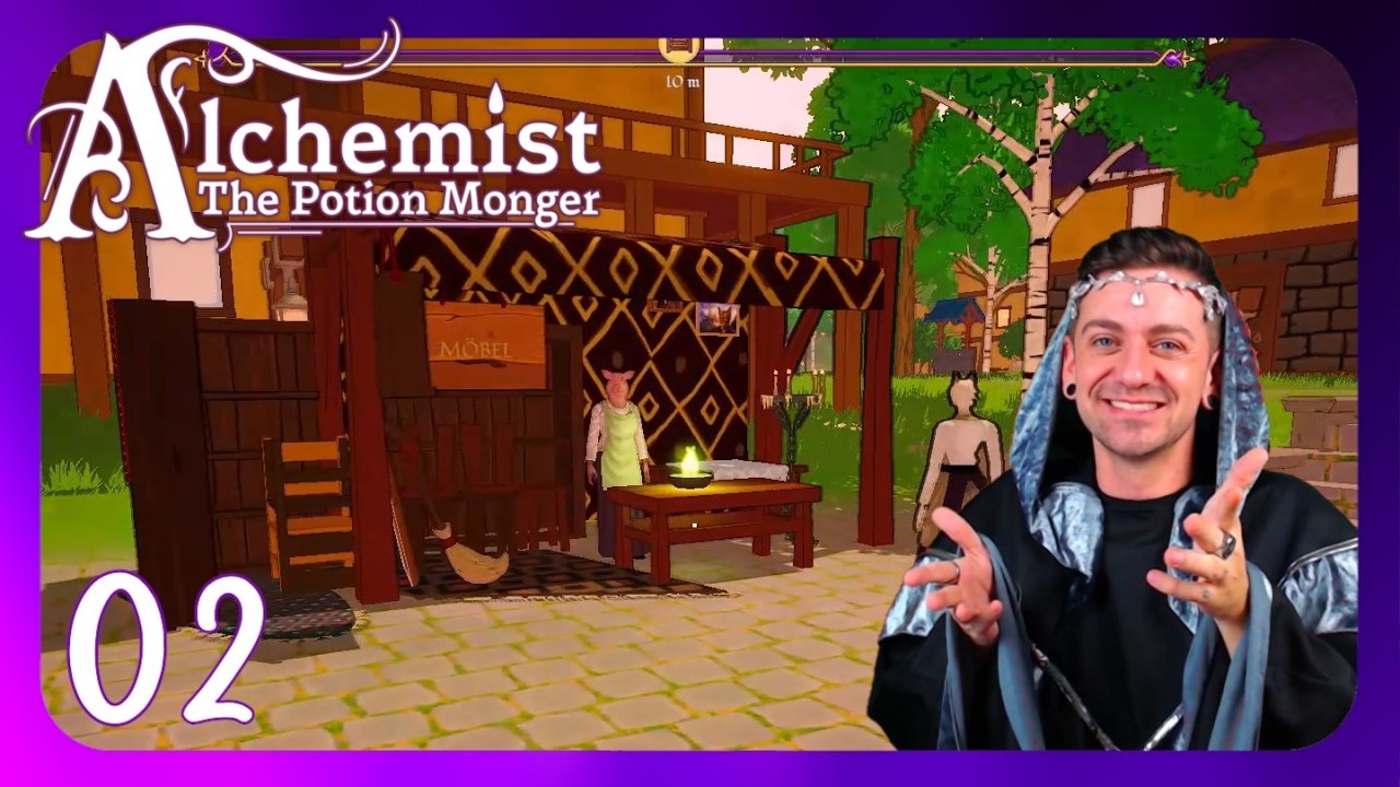 Alchemist: The Potion Monger - 02 - Stadtbesuch [German / Let's Play]