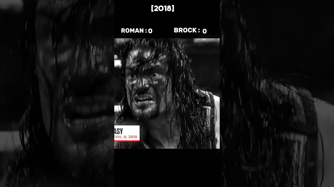 WWE: Roman Reigns vs Brock Lesnar 