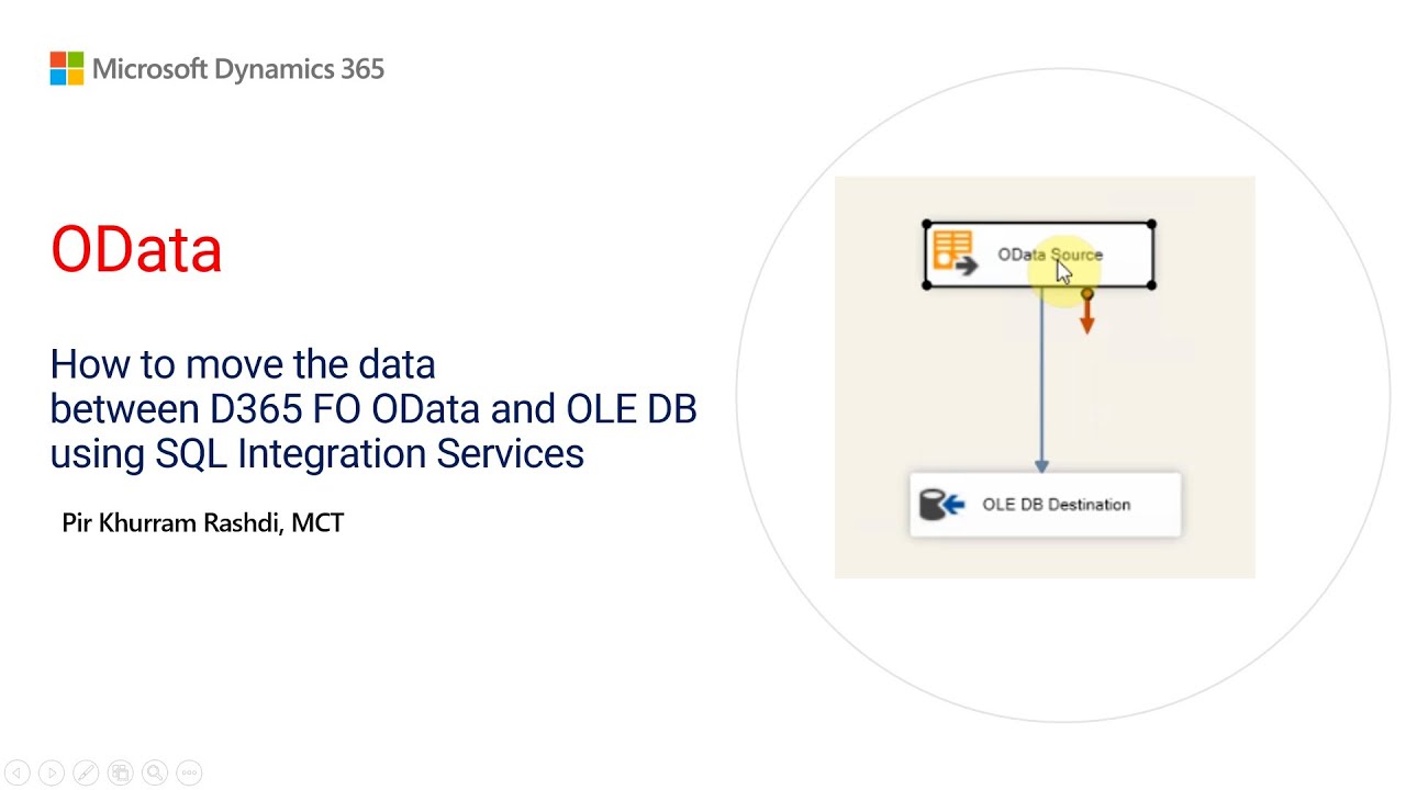 How to move the data from D365 OData to OLE DB destination using SSIS - Part 1
