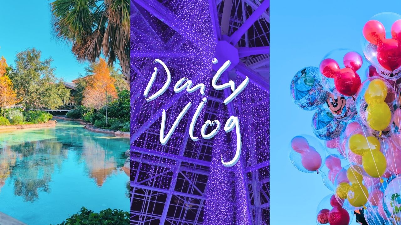 Disney Springs & Gaylord Palms | Cozy Silent Vlog