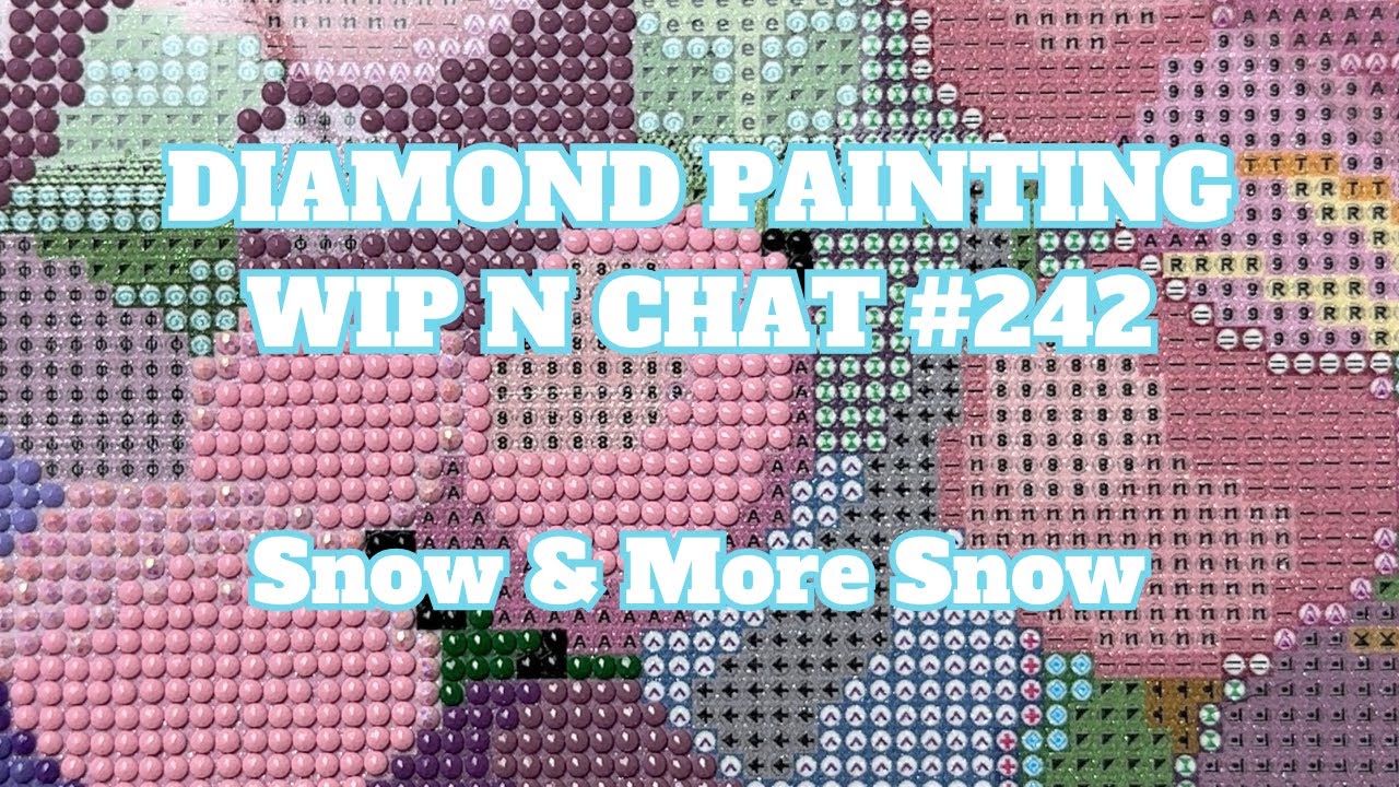 Where Are The Vanilla Wafers?! | Diamond Painting WIP n Chat 242