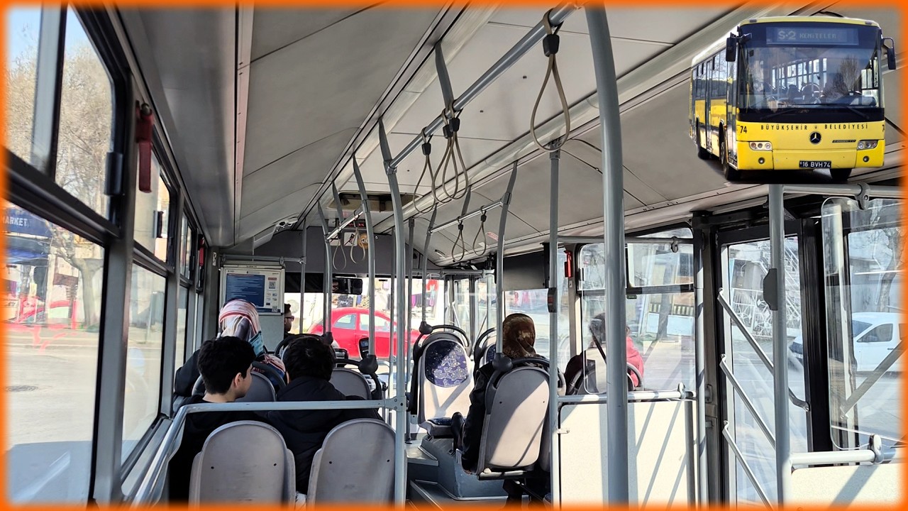 [BURULAŞ - 74] Mercedes-Benz O345 Conecto ile S/2 Hattı