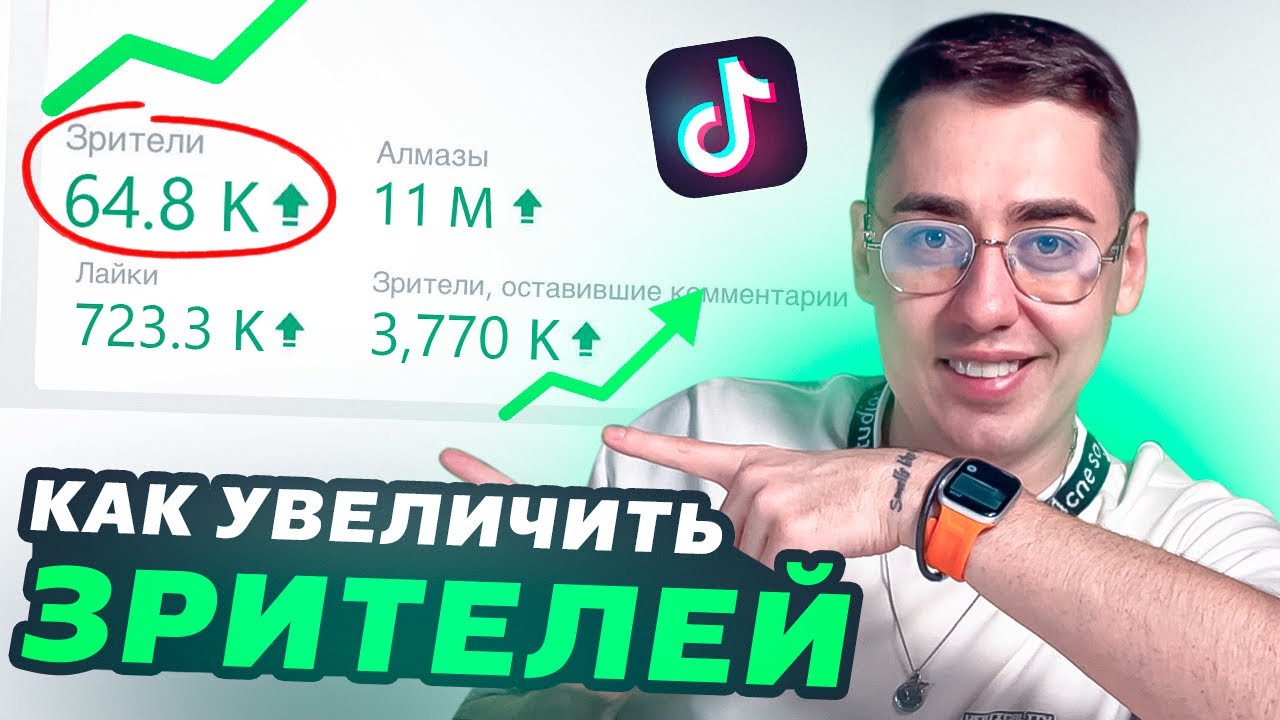 Как увеличить зрителей в Тикток эфирах. Бесплатный метод.