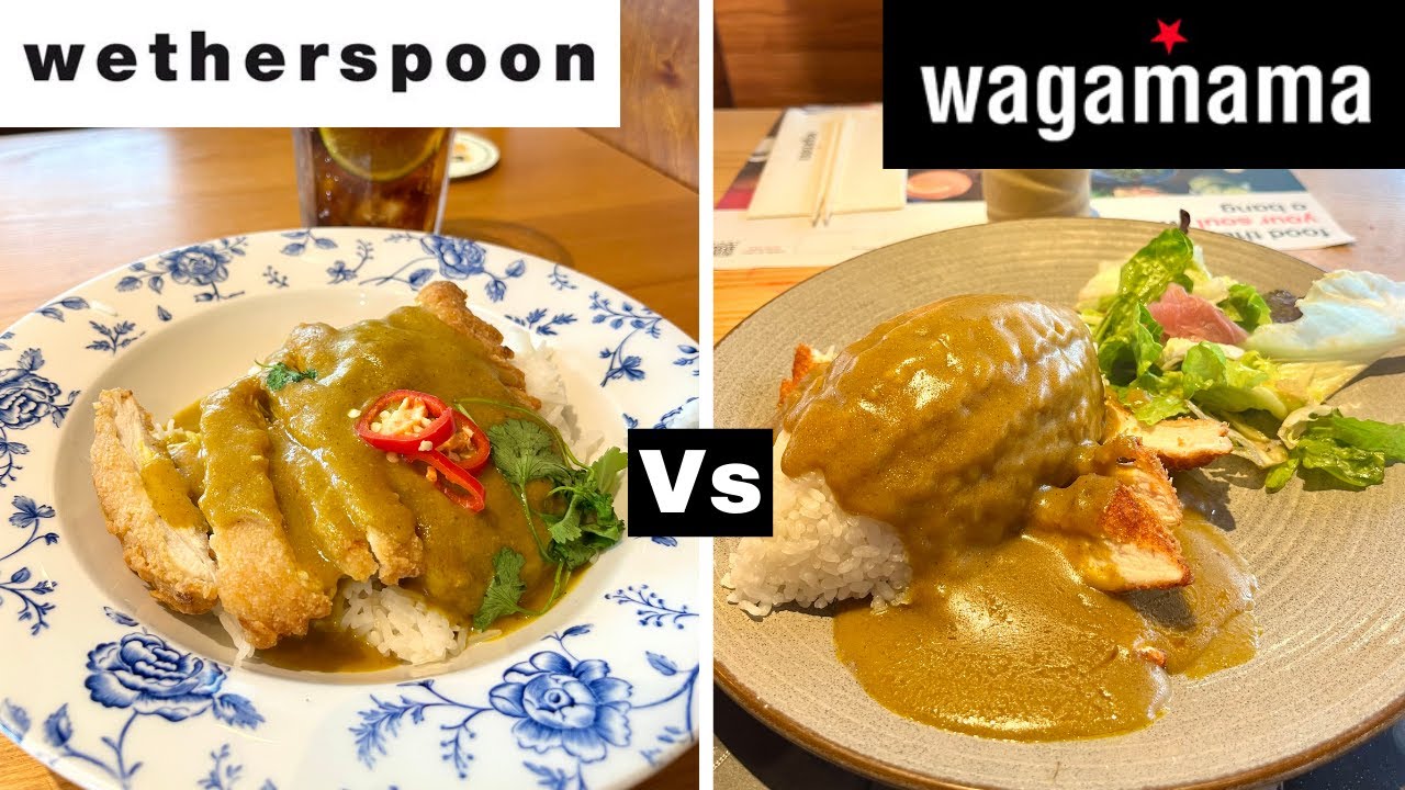 Wetherspoons vs Wagamamas Katsu Curry - Surprising Winner!