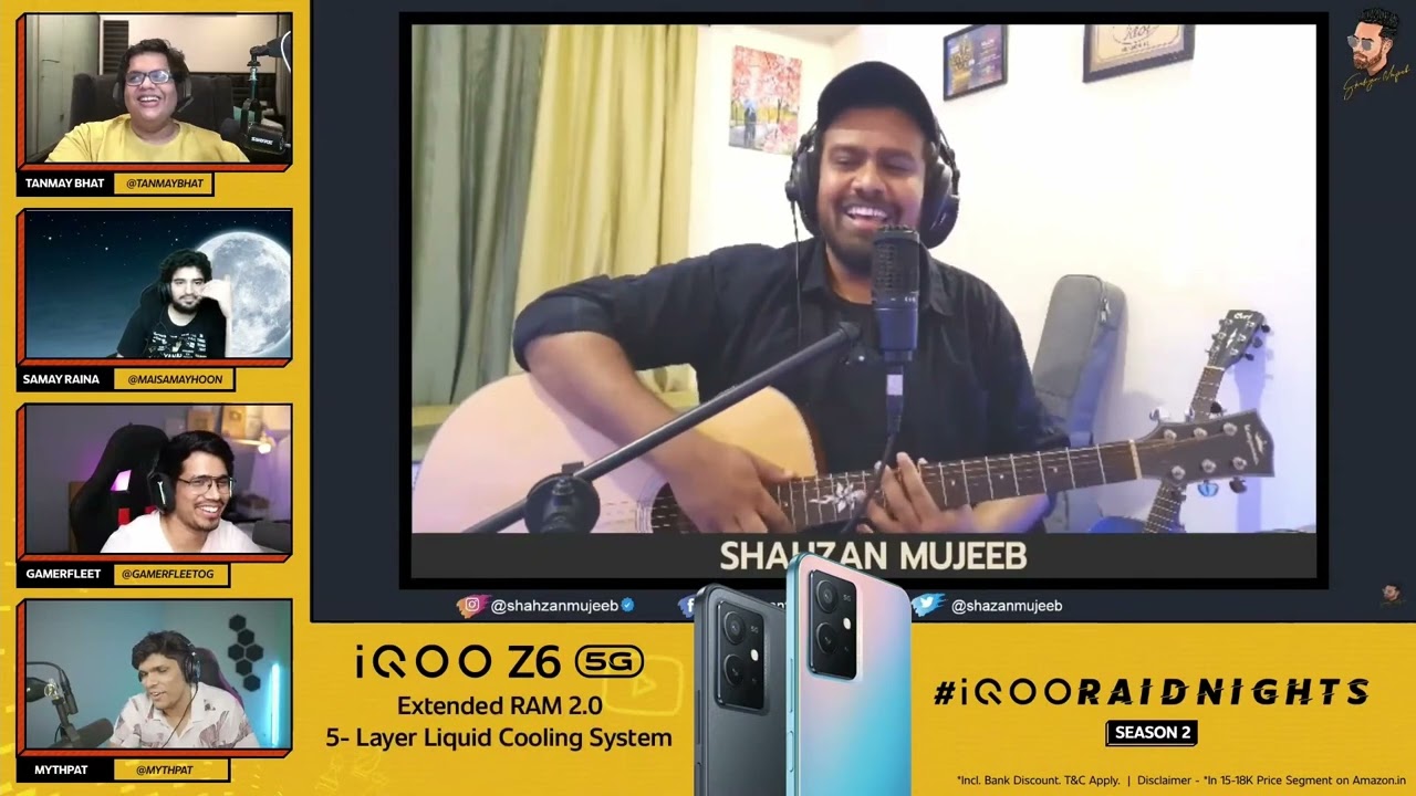 Lolipop Lagelu in 5 different Genre| #IQOOraidnights @tanmaybhat @SamayRainaOfficial @GamerFleet