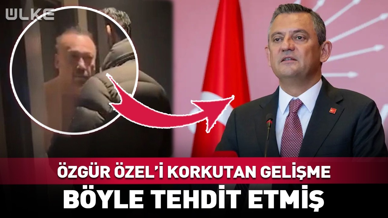 &Ouml;zg&uuml;r &Ouml;zel'i Korkutan Gelişme! &Ouml;zkan Yalım B&ouml;yle Tehdit Etmiş...