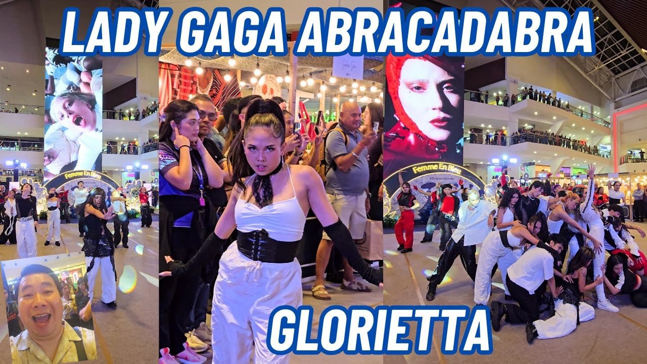 LADY GAGA ABRACADABRA FLASH MOB IN GLORIETTA!