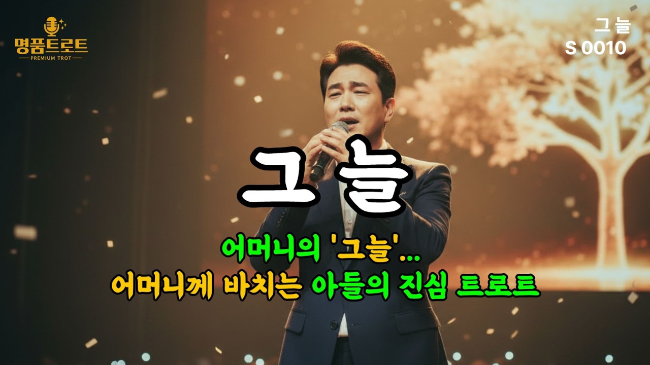 [정통 트로트] 어머니의 '그늘'... 눈물 주의 😭 어머니께 바치는 아들의 진심 트로트 🎤 #어머니  #감동음악