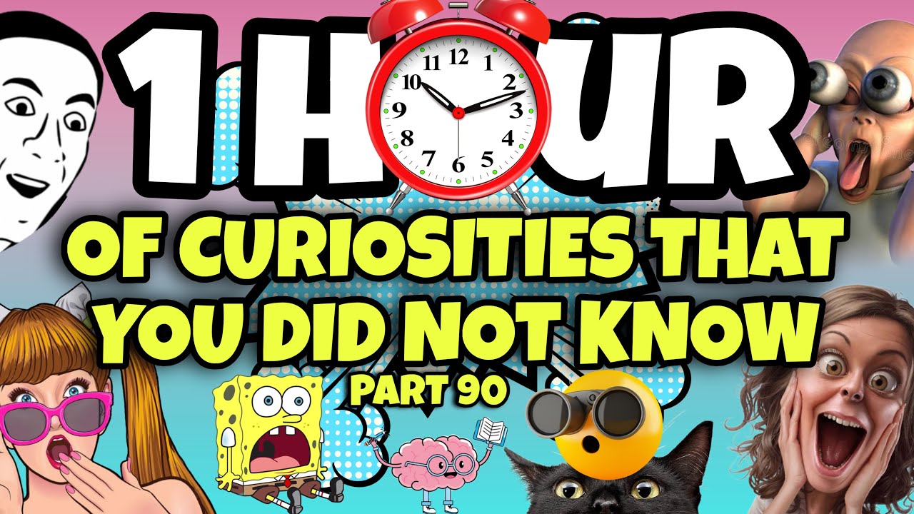1 HOUR OF CURIOSITIES AND THINGS YOU DIDN'T KNOW 🧠⏰ #90