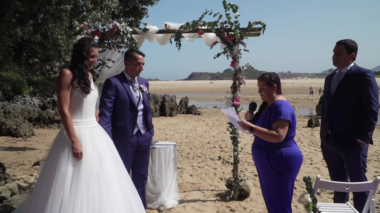 Una boda en la playa (ceremonia)