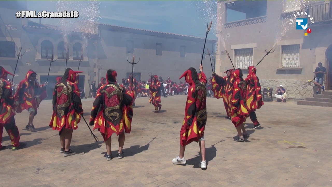 Baixada del Ruc del campanar i cercavila