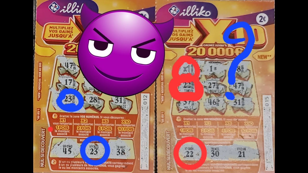 &hearts;️🍀Les X10 du vendredi!🍀&hearts;️  #fdj #grattage #illiko #gain