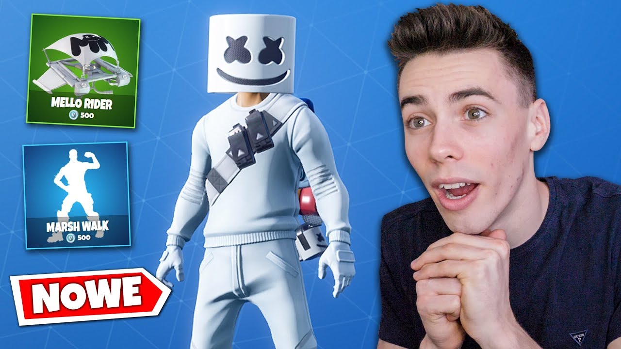 *NOWY* SKIN MARSHMELLO w FORTNITE Battle Royale!