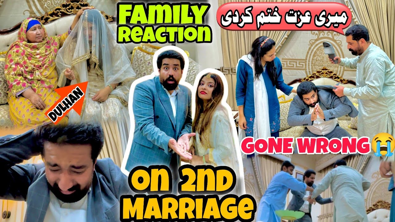 Family’s Reaction on SECOND MARRIAGE 💍 😨 | Gone WRONG! 😥 | BaBa Fun RRC | Ramish Ch Vlogs