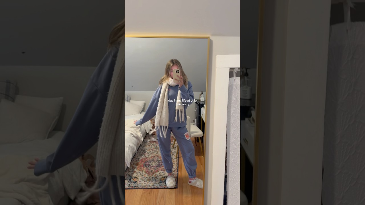 spend the day with me 🩷 #dayinthelife #college #ohiouniversity #vlog