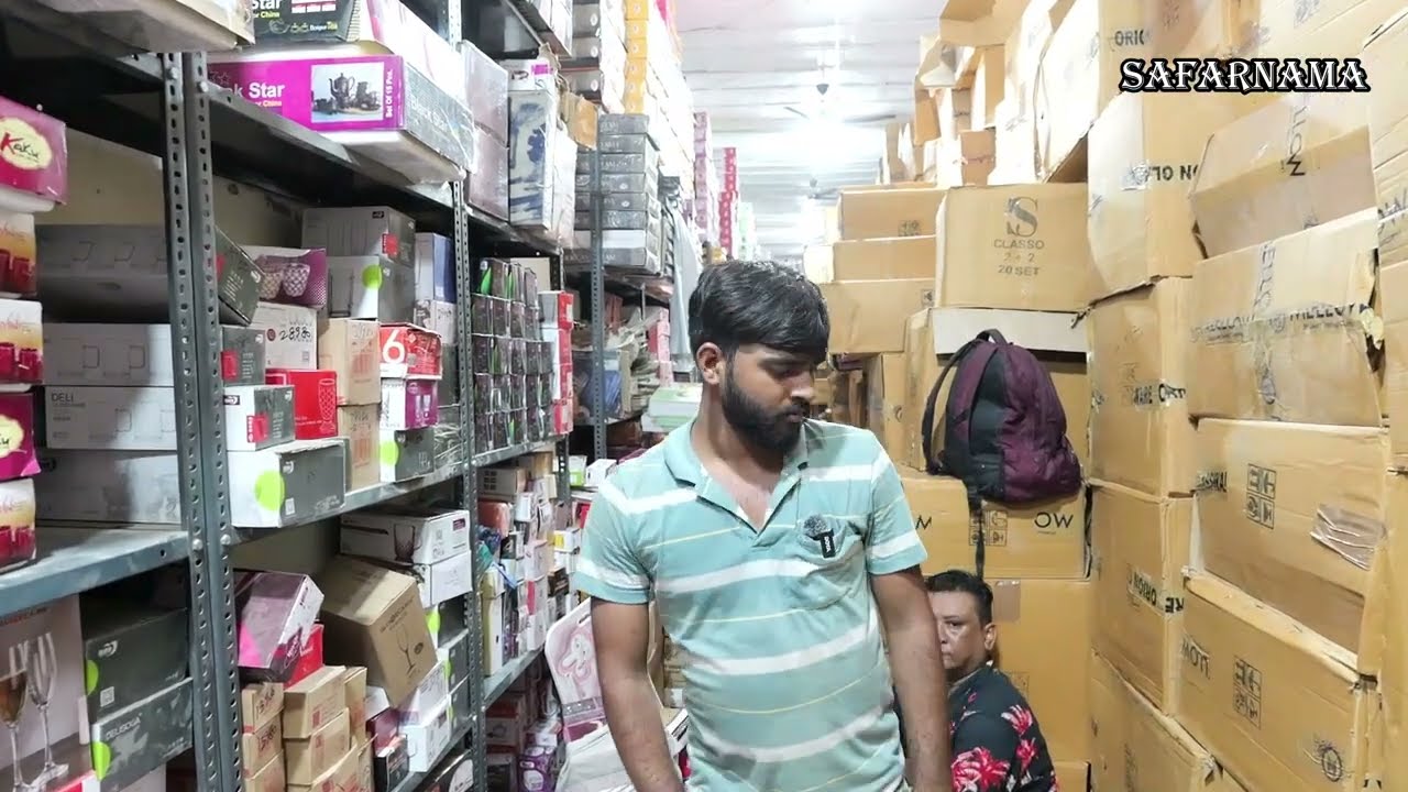 Cheapest Crockery Item & Diwali Gifts | Crockery & Plastic Wholesale Market Delhi