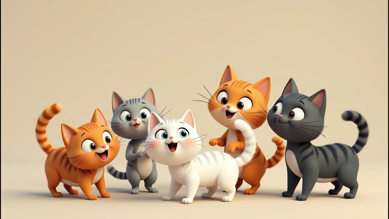 Funny and Friendly Cats for Kids | AI Cat Haven 🐱✨