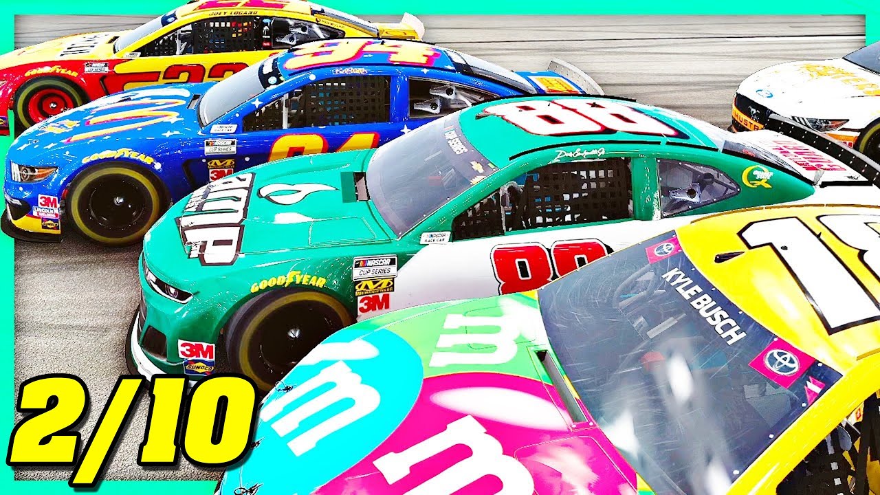 ЧЕТЫРЕ ШИРОКИХ ПУТИ ДЛЯ ПОБЕДЫ // Модификация NASCAR Heat 5 Legends | Гонка чемпионата 2/10