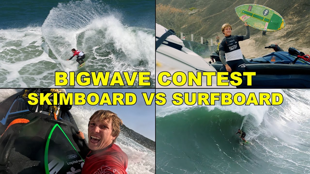 СКИМБОРД ПРОТИВ СЁРФА В ЧЕМПИОНАТЕ ПО БОЛЬШИМ ВОЛНАМ // Itacoatiara Big Wave 2025 — Лукас Финк