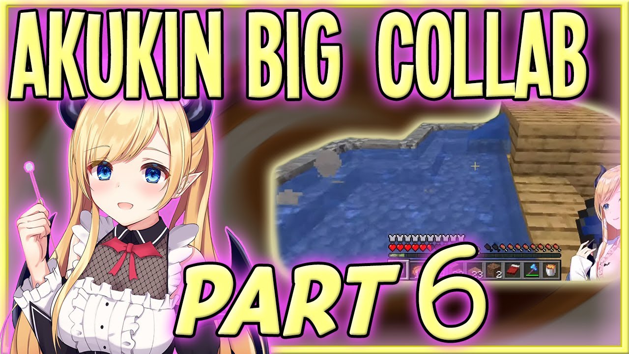 【ENG Sub】Choco is LEWD even when just building - AKUKIN Massive Collab in Minecraft PART 6【Hololive】