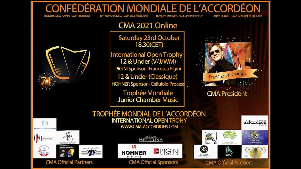 CMA 2021 ONLINE - Oct 23rd