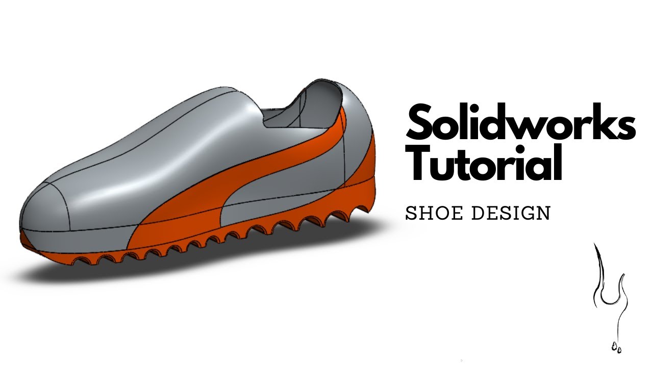 Shoe design in solid works (advance surfacing)