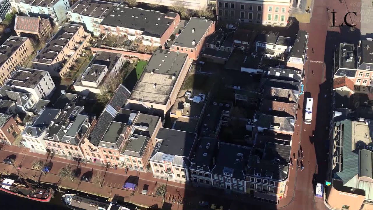 LC video: Uitzicht op Leeuwarden vanaf dak Achmeatoren