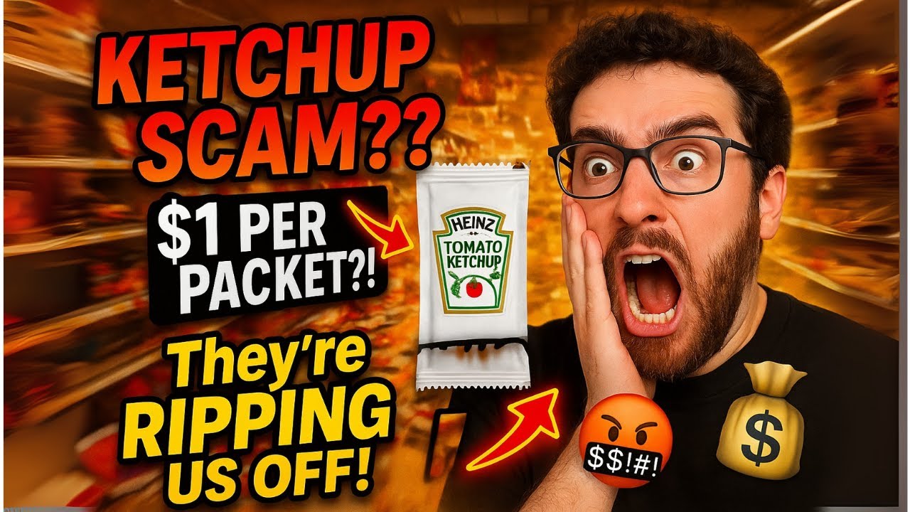 ITS' STARTING...KETCHUP PACKETS ARE NOT GOING TO BE FREE SOON