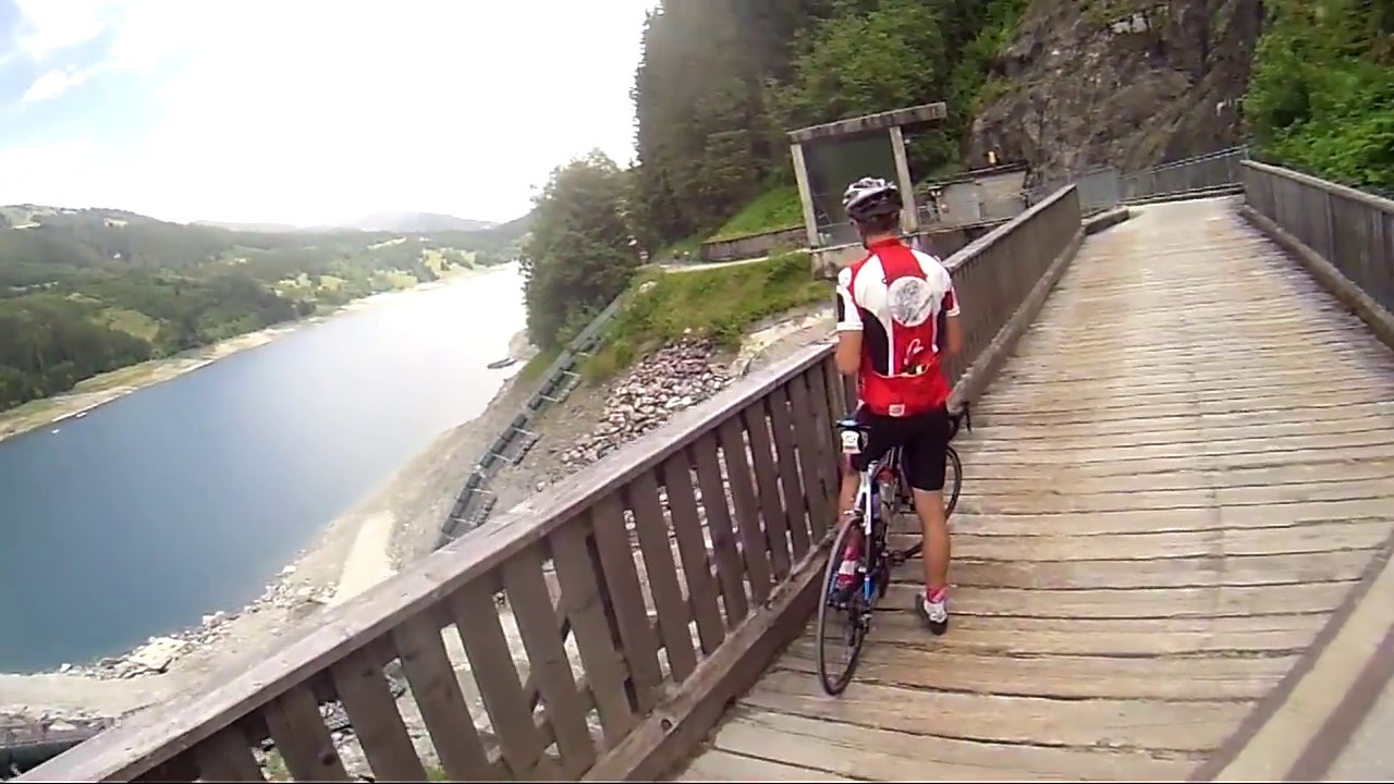 Mittersil - Krimml - Gerlos pass - jezero Speicher Durlaßboden - Königsleiten a zpět