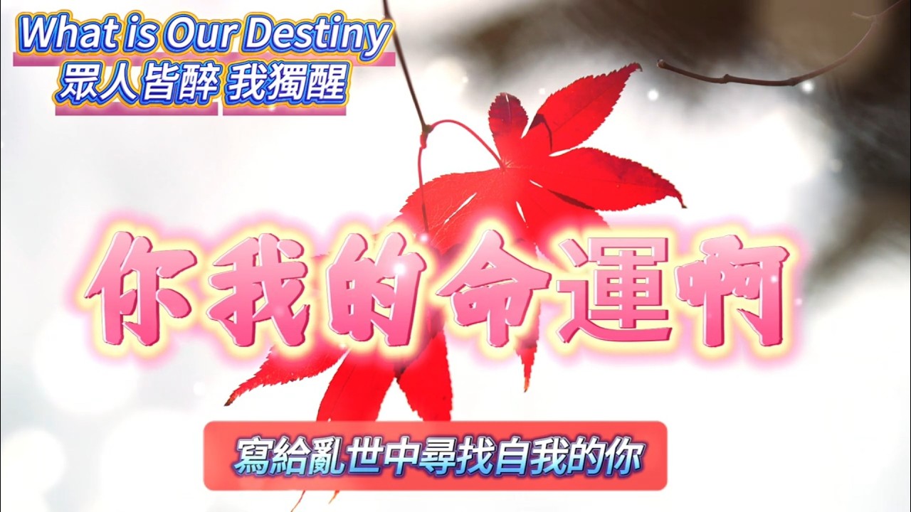 【你我的命運啊~眾人皆醉我想哭】What is Our Destiny - 跨越時空的靈魂探問 - 對話屈原與老子 - 寫給亂世中尋找自我的你#女聲Rap#中文原創歌曲 #俠客mama心靈DJ點歌單