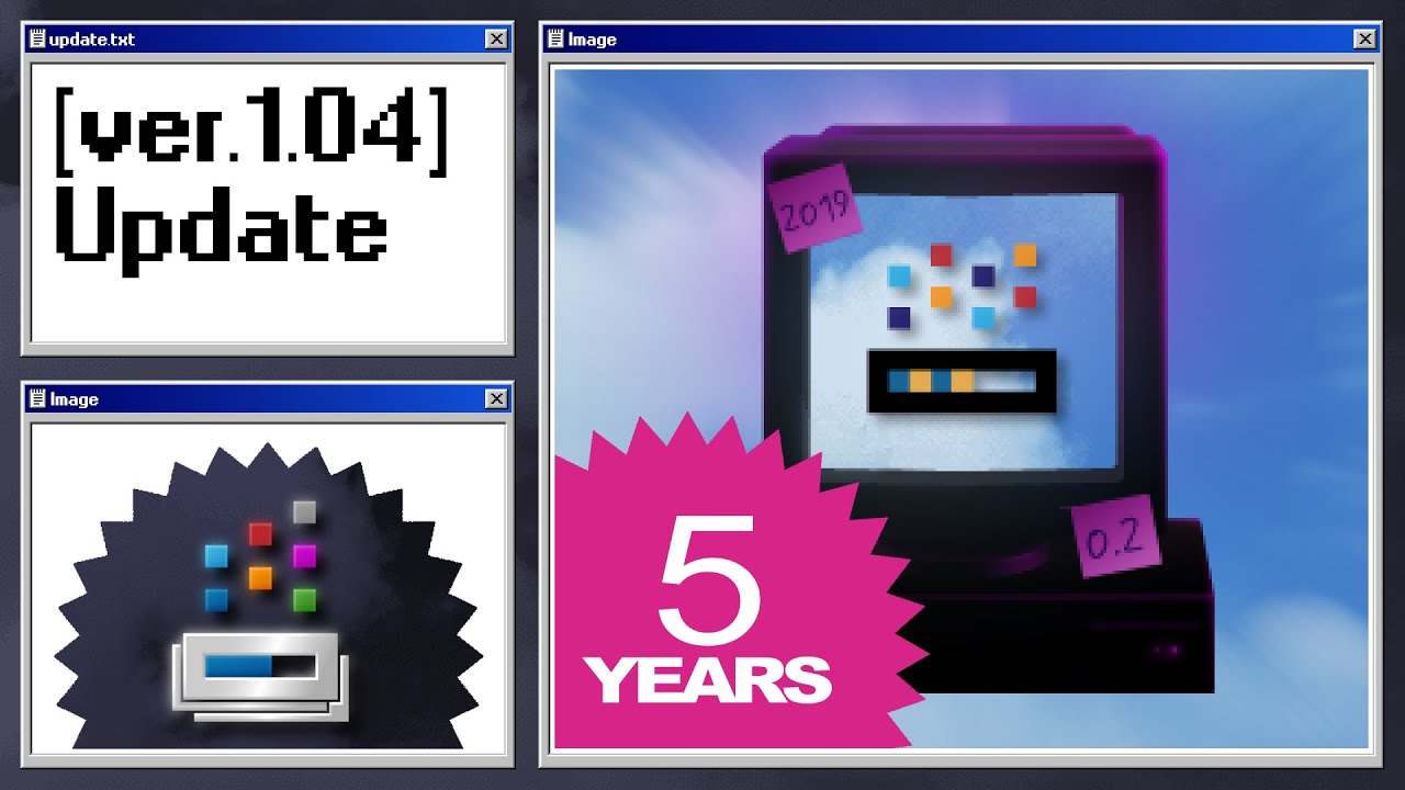 Progressbar95 1.04 Update • 5 Years of Progressbar95