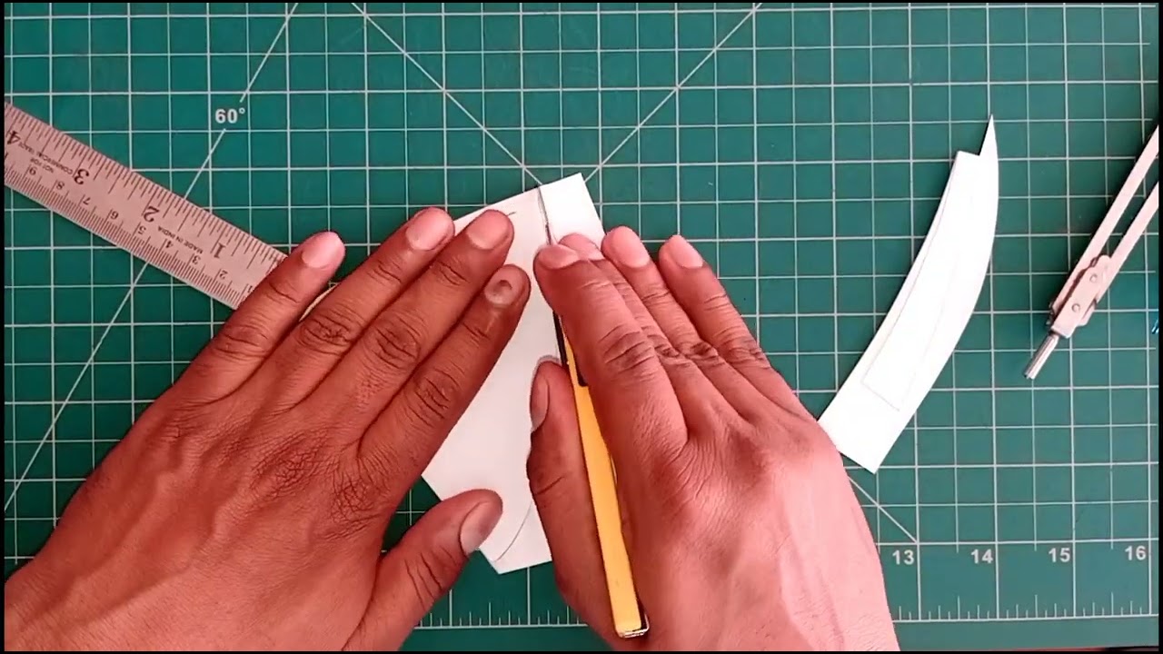 CHAPTER -7 ,Pattern making of Oxford Shoe IN HINDI(Cutting  pattern)