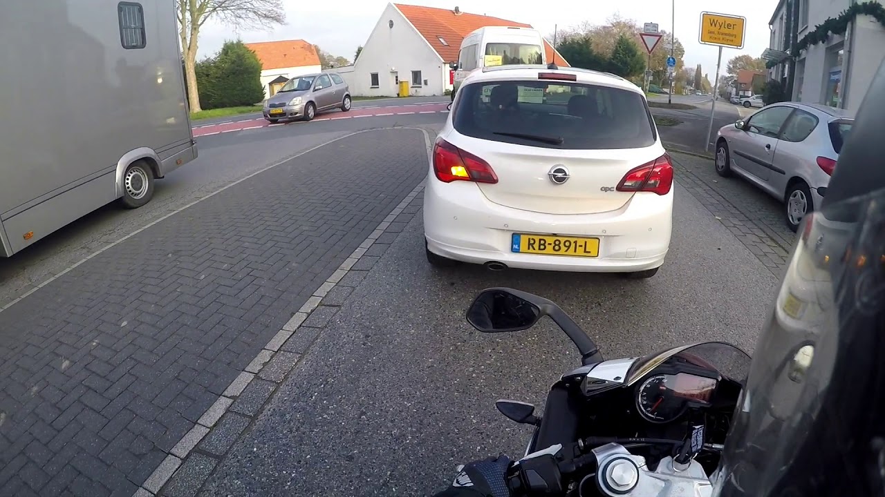 Ride home from school(Aprilia RS4 125)