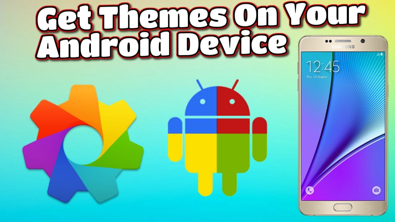 How To Change Your Theme/Icons on Android   No Root  No Computer  TechnoTrend
