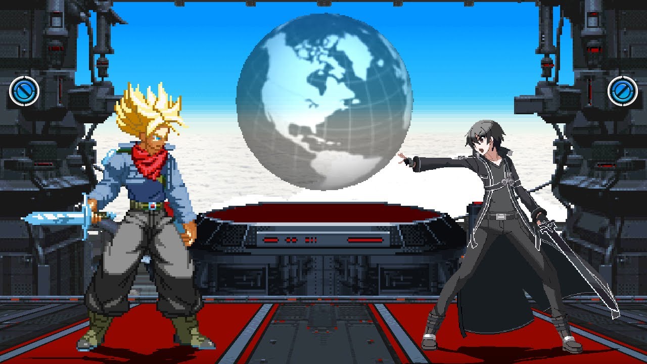 Future Trunks VS Kirito [MUGEN/IKEMEN GO]