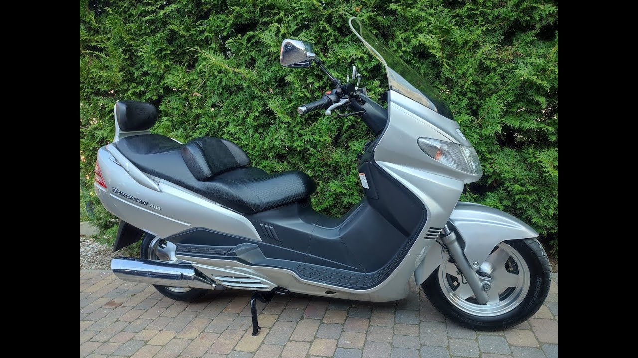 Suzuki AN 400 Burgman 01 r tylko 7.007 km !!! TUV  TOP Stan