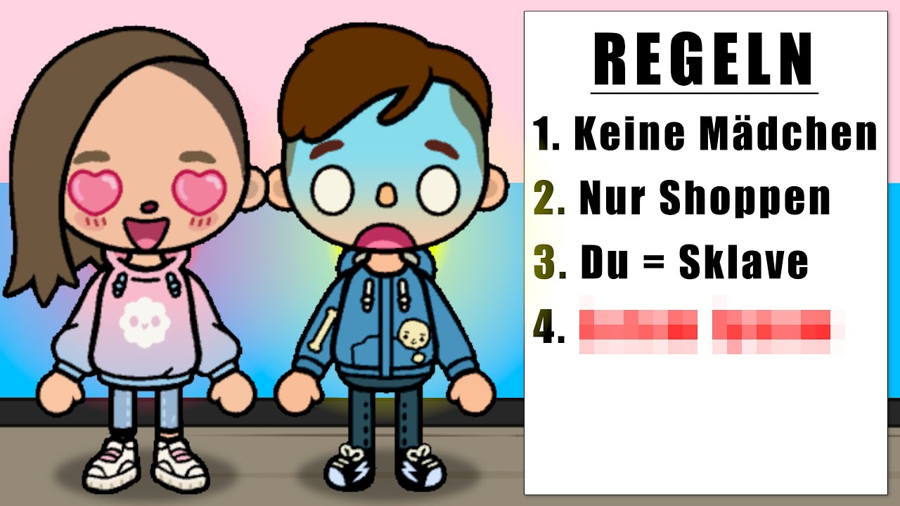 Meine FREUNDIN hat REGELN (also BRECHE ich sie) | Toca Boca RP