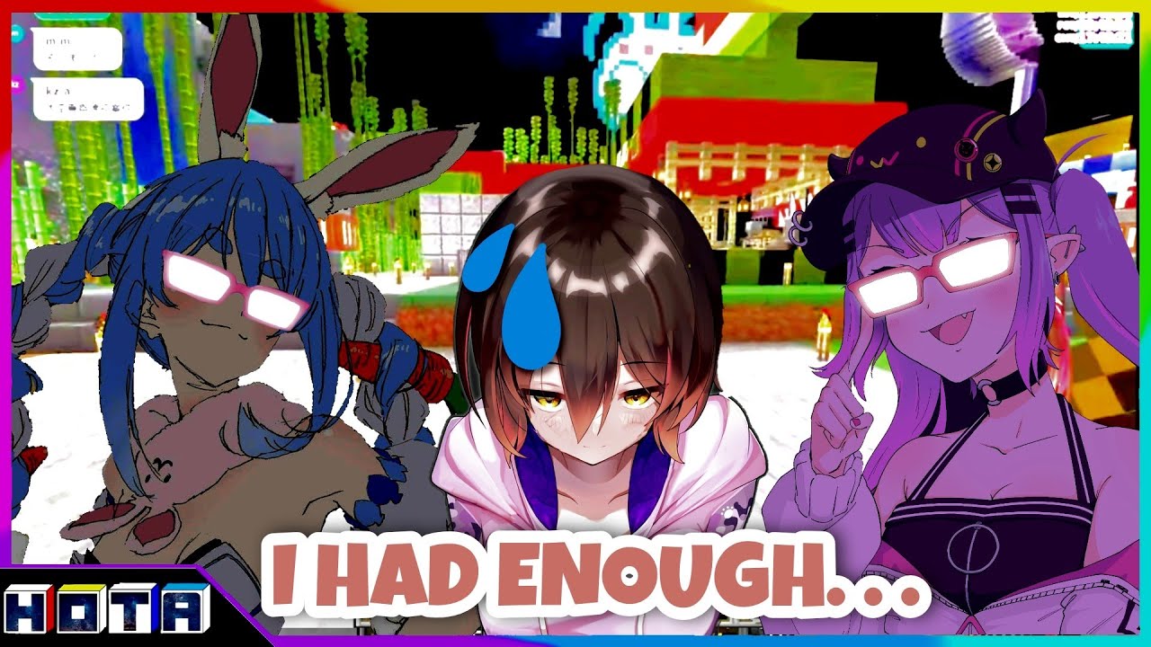 [Hololive] Roboco Visit Towa & Pekora Festival Stall and Got Trolled by Theirs [Minecraft] [Eng Sub]