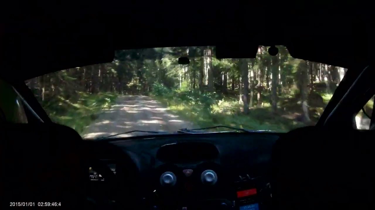 Laxårallyt 2025 Emil Johansson SS1