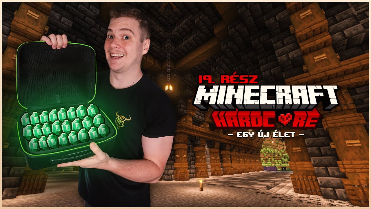KERESKEDELMI K&Ouml;ZPONT PROJEKT🤑| MINECRAFT: HARDCORE - 19. r&eacute;sz