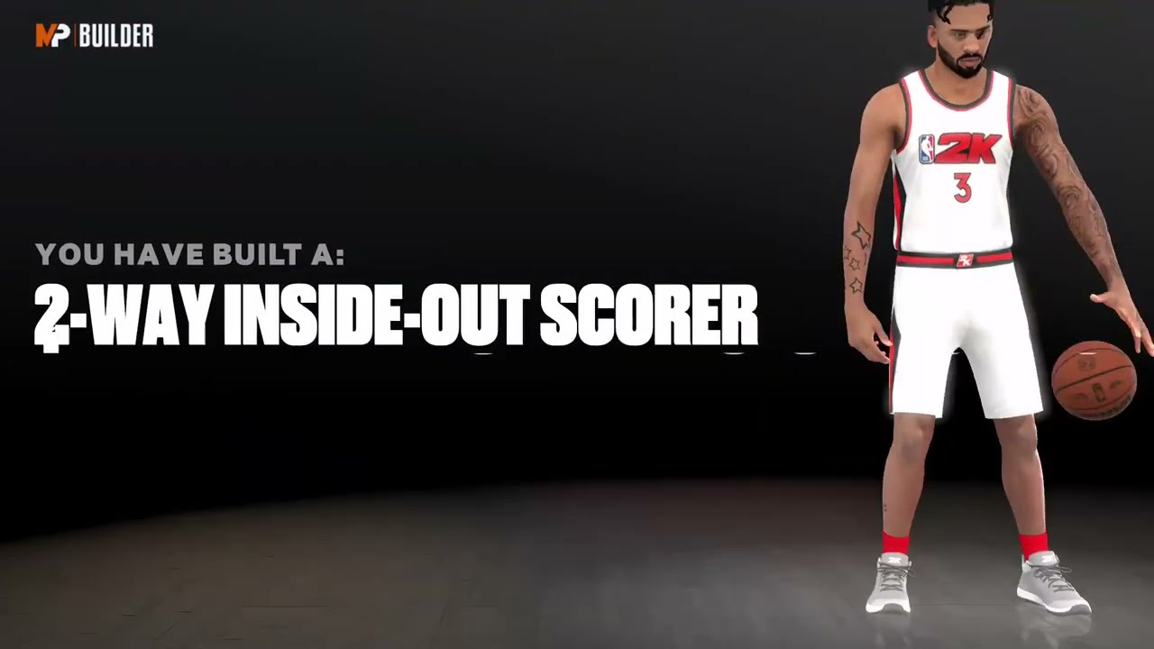 NBA 2K23 - 2020 ANTHONY DAVIS BUILD ( 2 WAY INSIDE OUT SCORER ) 69 BADGE UPGRADES