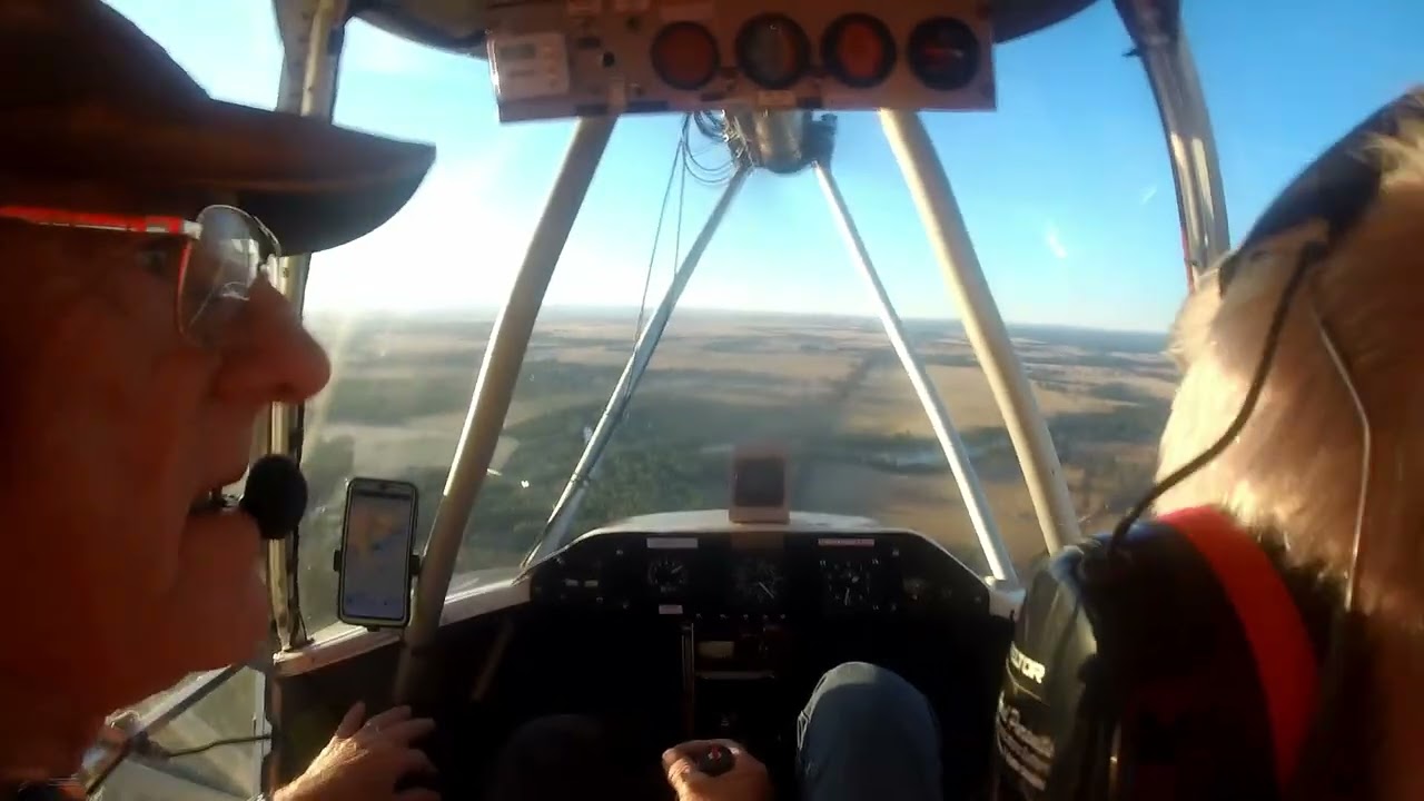 First light Australia Day 2026  Thruster aircraft