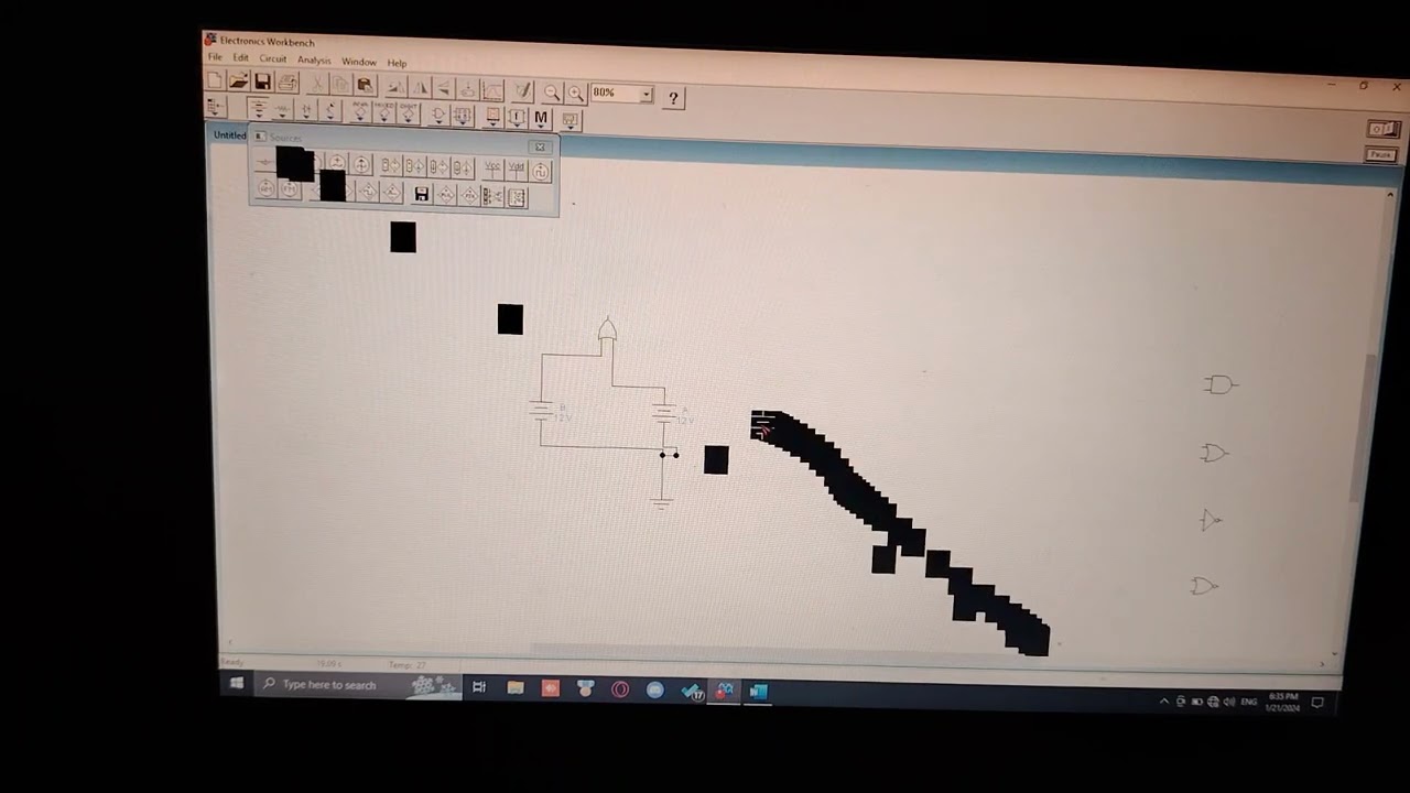 شرح برنامج electronic workbench