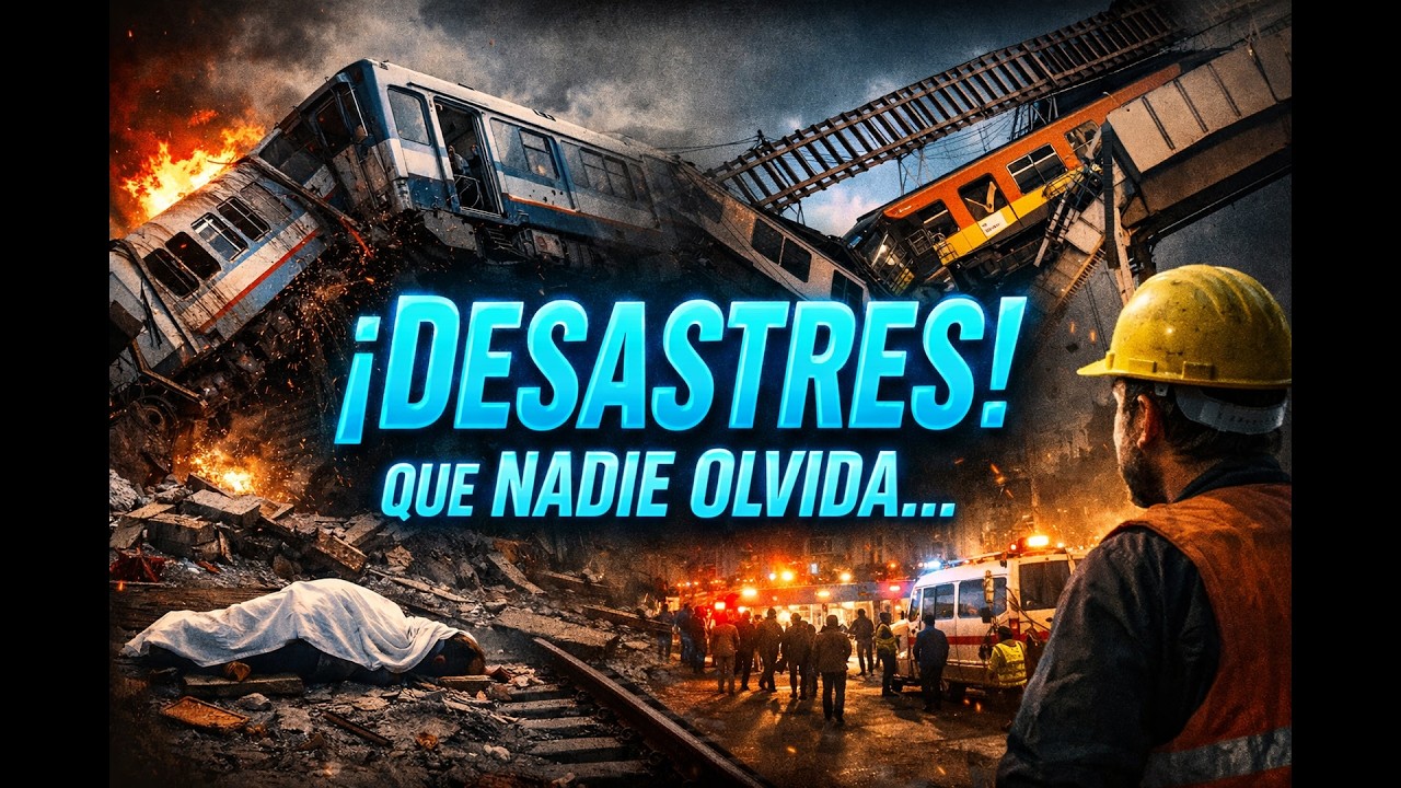 “Cuando el tren no se detuvo: 9 tragedias ferroviarias en Latinoamérica”