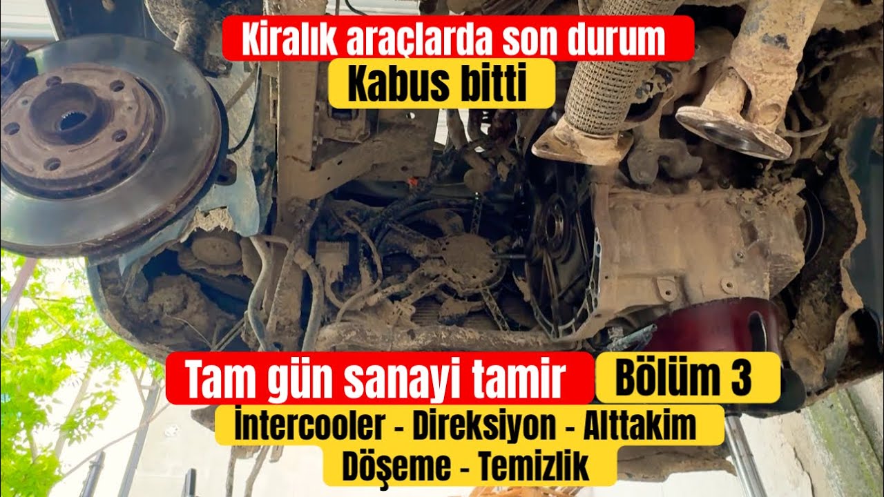 KİRALIK ARAÇLARDA SON DURUM SYMBOL BİTTİ / MEKANİK + TEMİZLİK + KOZMETİK TAMAMLANDI