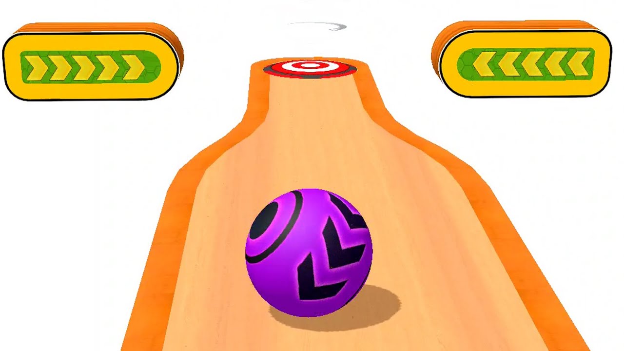 Racing Ball Rolling Game Speedrun Gameplay Max Level 166