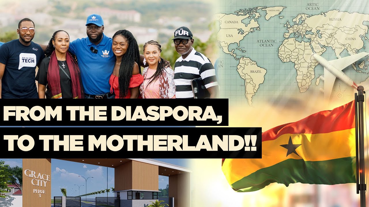 CONNECTING THE DIASPORA WITH THEIR FUTURE! COME ALONG FOR AN INSPIRING TOUR OF OUR  LATEST PROJECTS