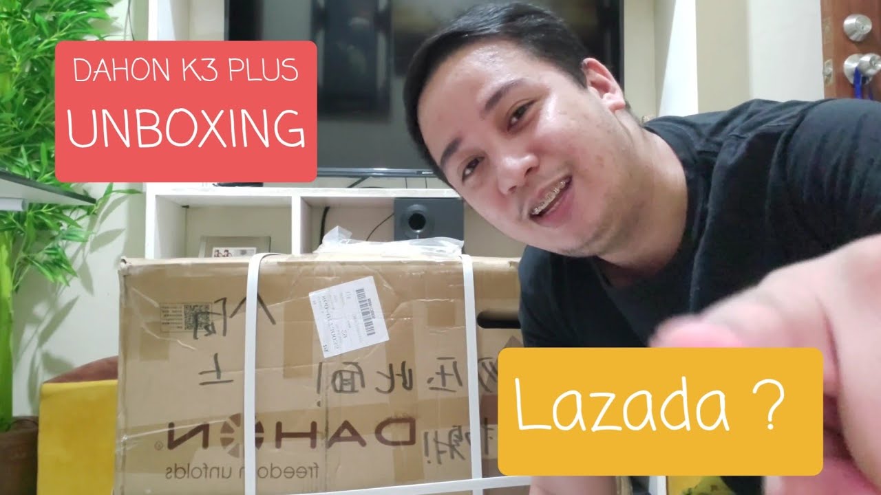 Dahon K3 Plus 2021 Unboxing ( My First Dahon folding bike )