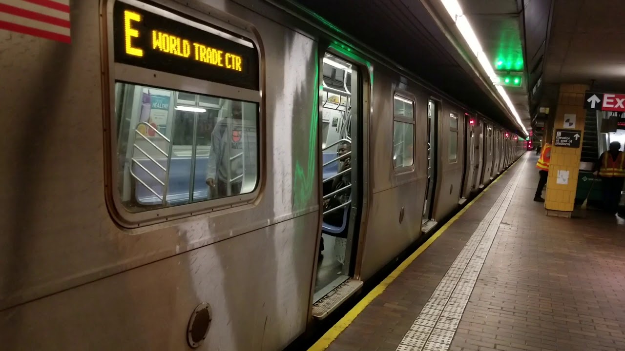 MTA NYC Subway: R42, R143 & R160 (E) (J) (Z) Trains Ends & Begins @ Jamaica Center Parsons-Archer