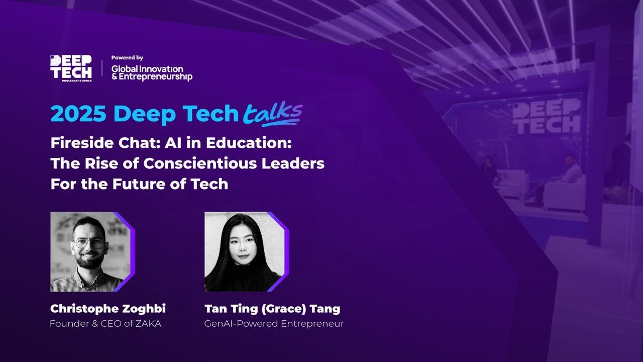 2025 Deep Tech Talks | AI in Education: The Rise of Conscientious Leaders for the Future of Tech
